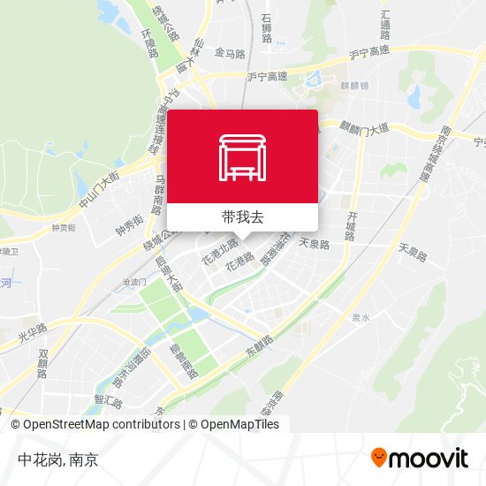 中花岗地图