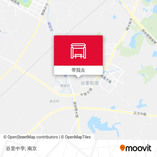 谷里中学地图