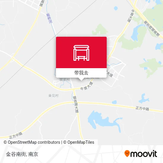 金谷南街地图