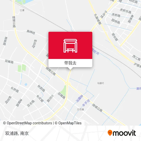 双浦路地图
