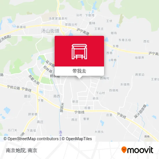 南京炮院地图