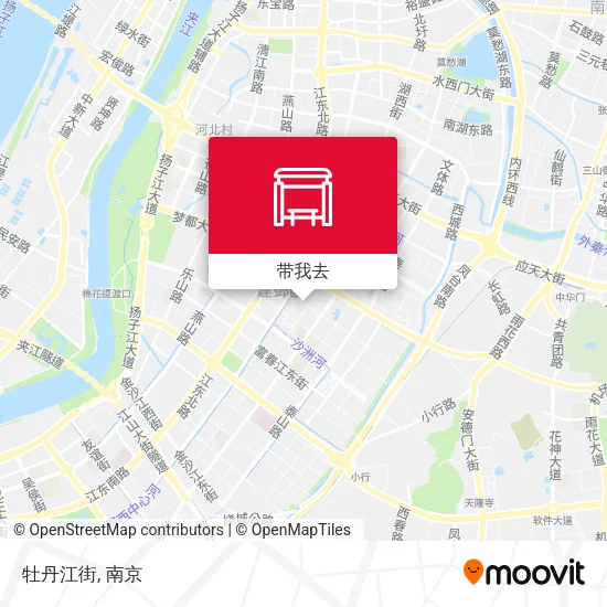 牡丹江街地图