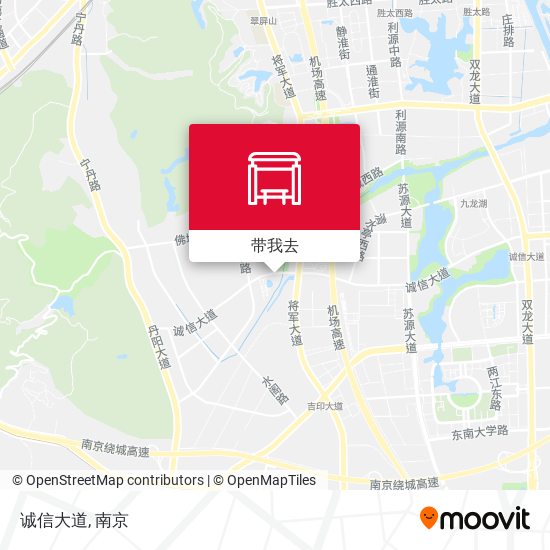 诚信大道地图