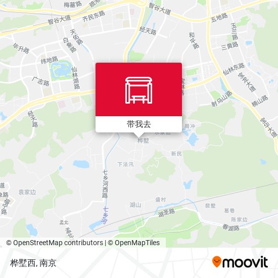 桦墅西地图