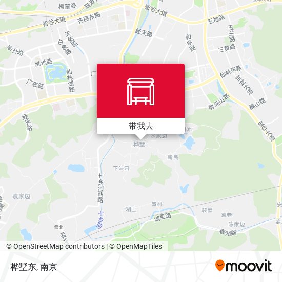 桦墅东地图