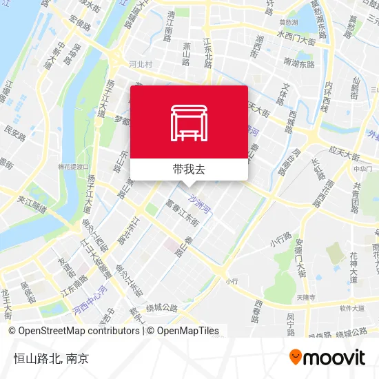 恒山路北地图