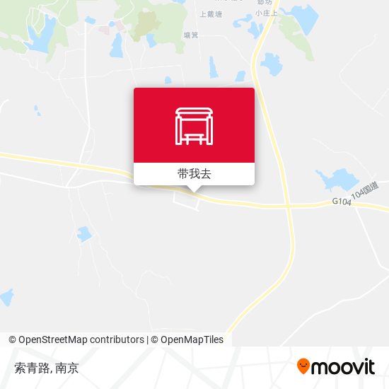 索青路地图