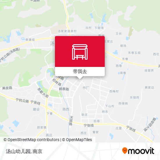 汤山幼儿园地图
