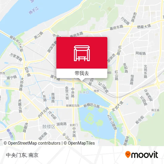 中央门东地图