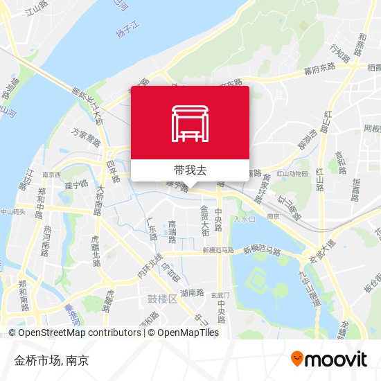 金桥市场地图