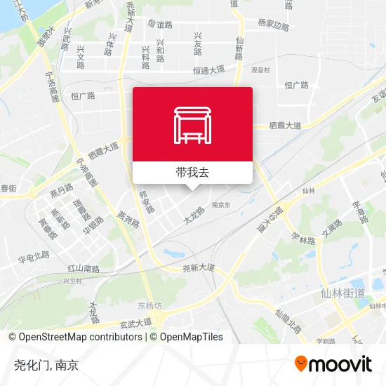 尧化门地图