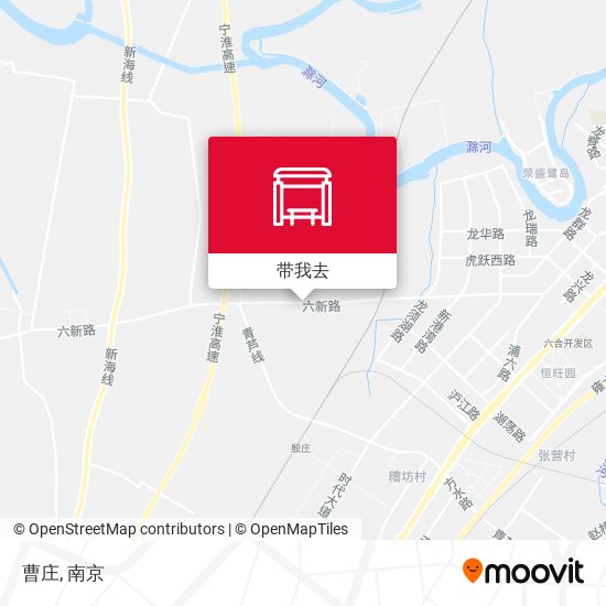 曹庄地图