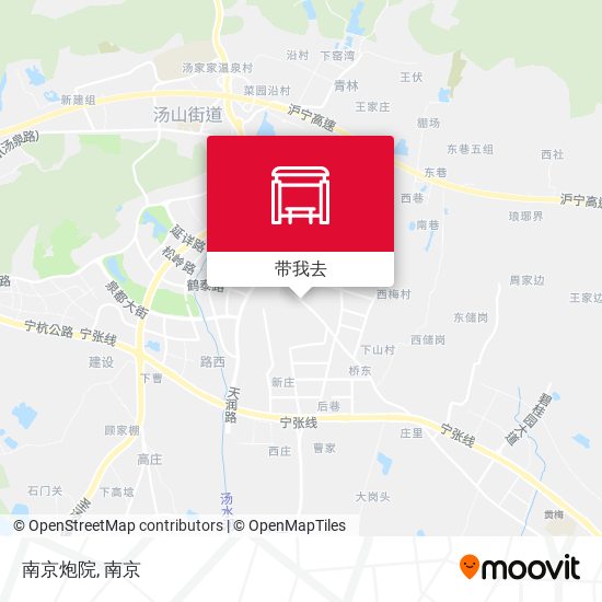 南京炮院地图