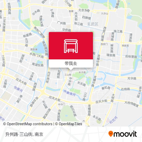 升州路·三山街地图