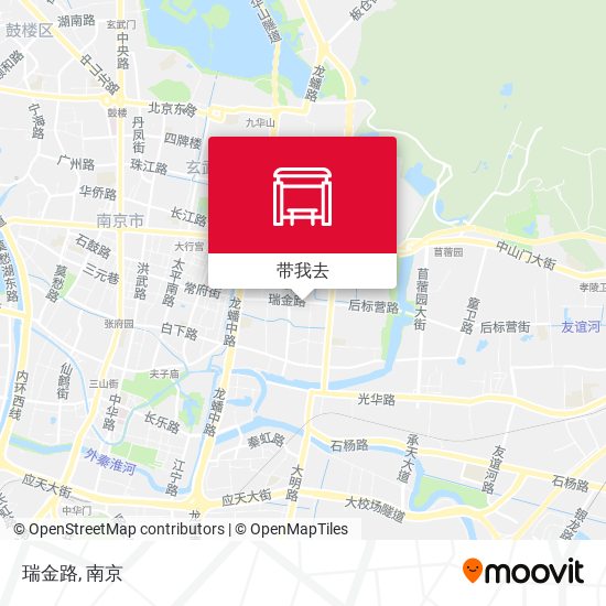 瑞金路地图