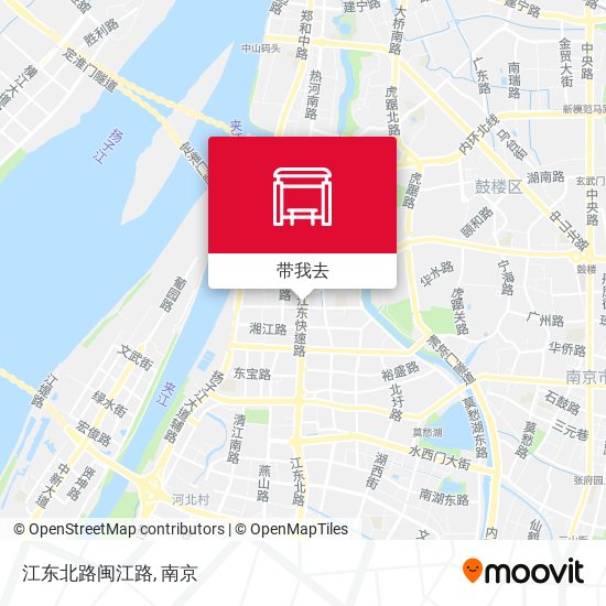 江东北路闽江路地图