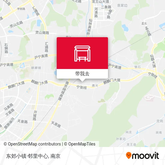 东郊小镇·邻里中心地图