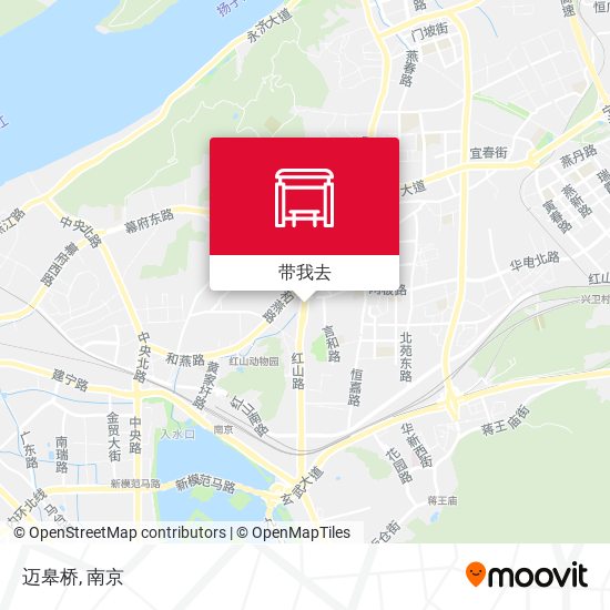 迈皋桥地图