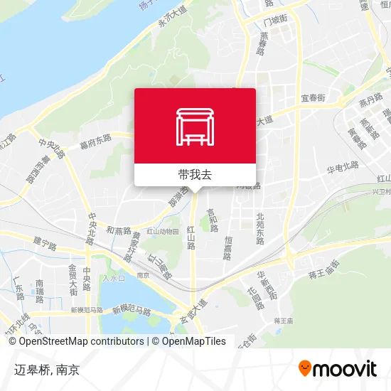 迈皋桥地图