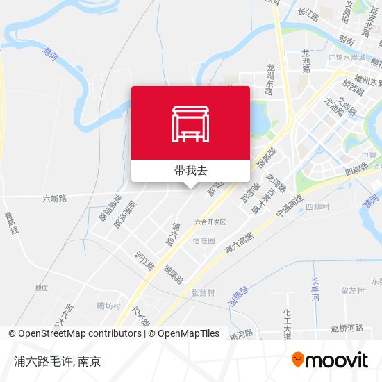 浦六路毛许地图