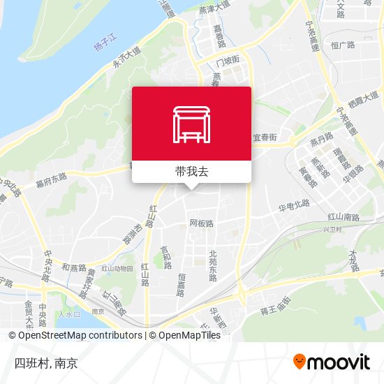 四班村地图