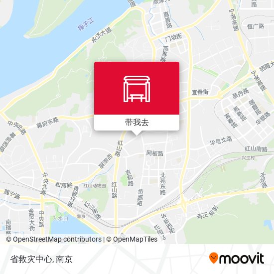 省救灾中心地图