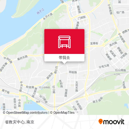 省救灾中心地图