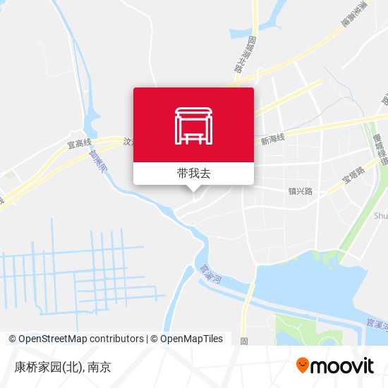 康桥家园(北)地图