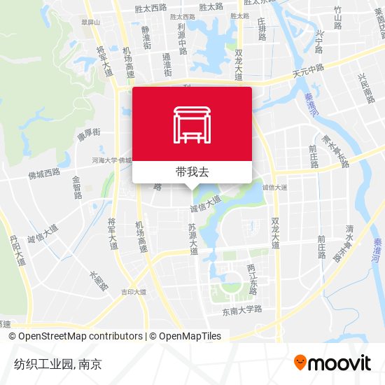 纺织工业园地图