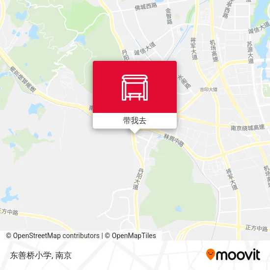 东善桥小学地图
