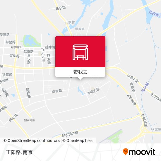 正阳路地图