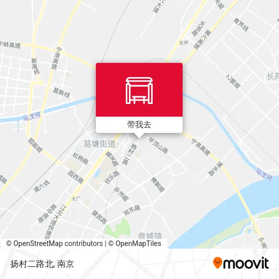 扬村二路北地图