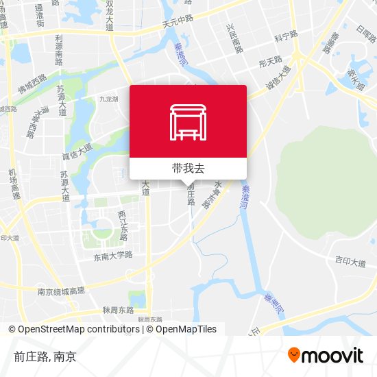 前庄路地图