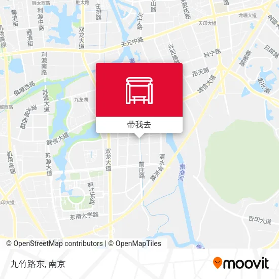 九竹路东地图