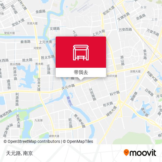 天元路地图
