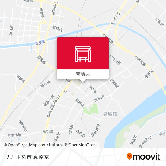 大厂玉桥市场地图
