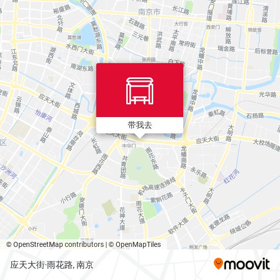 应天大街·雨花路地图