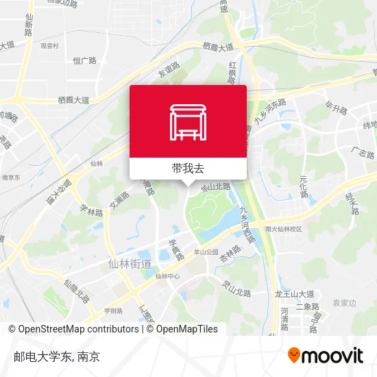 邮电大学东地图