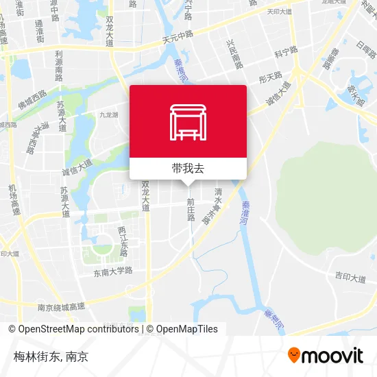 梅林街东地图