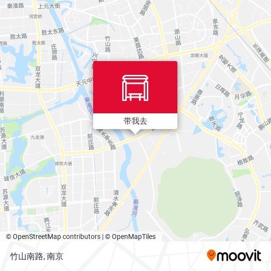 竹山南路地图