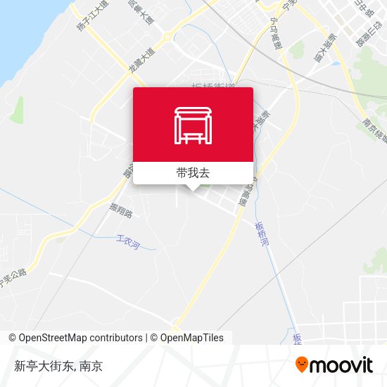 新亭大街东地图