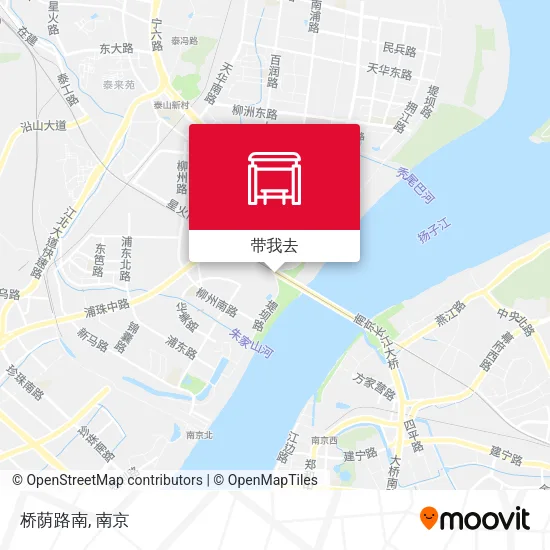 桥荫路南地图
