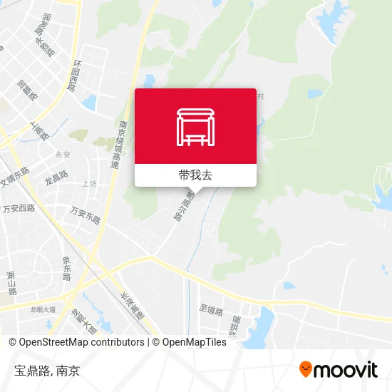 宝鼎路地图