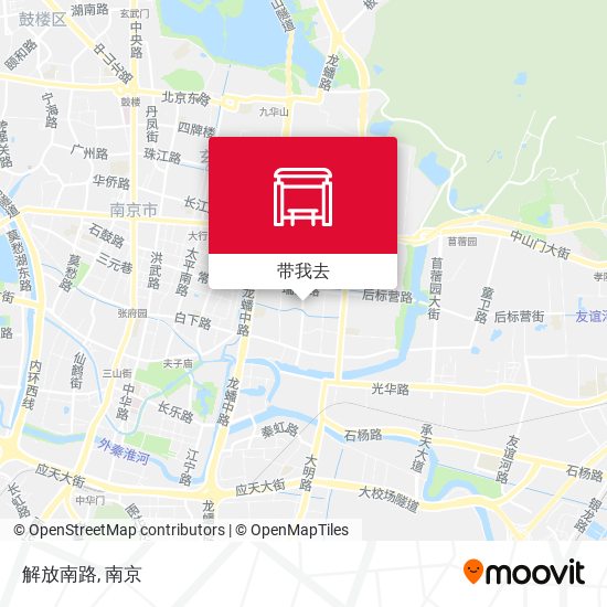 解放南路地图