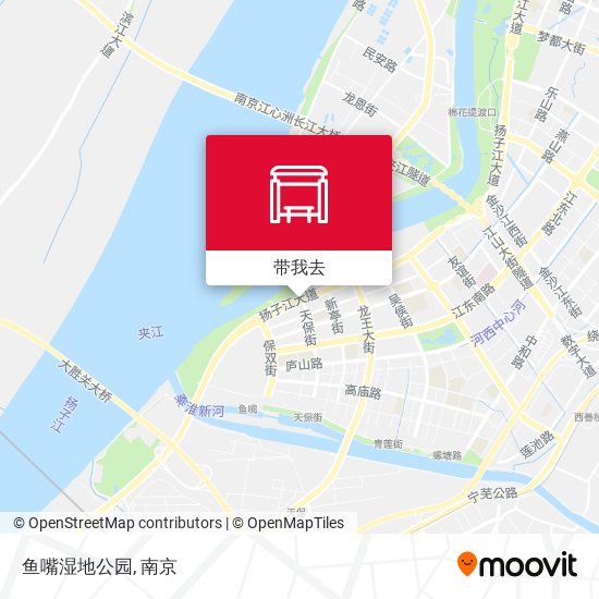 鱼嘴湿地公园地图