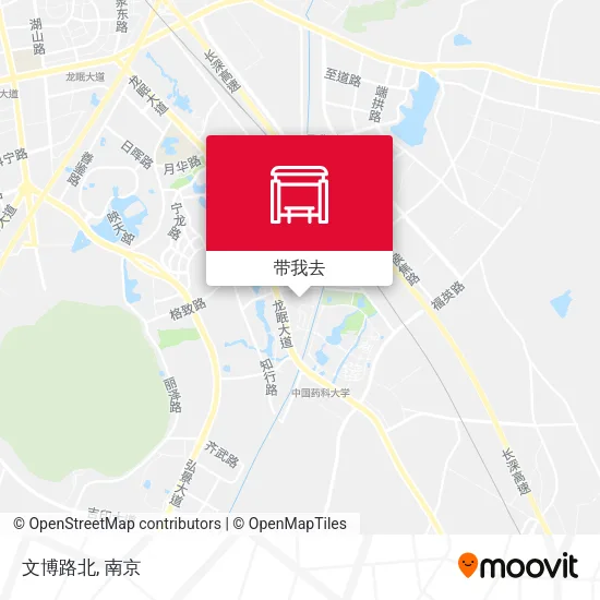 文博路北地图