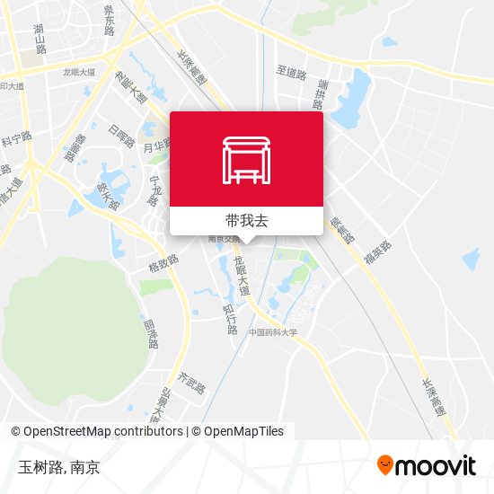 玉树路地图