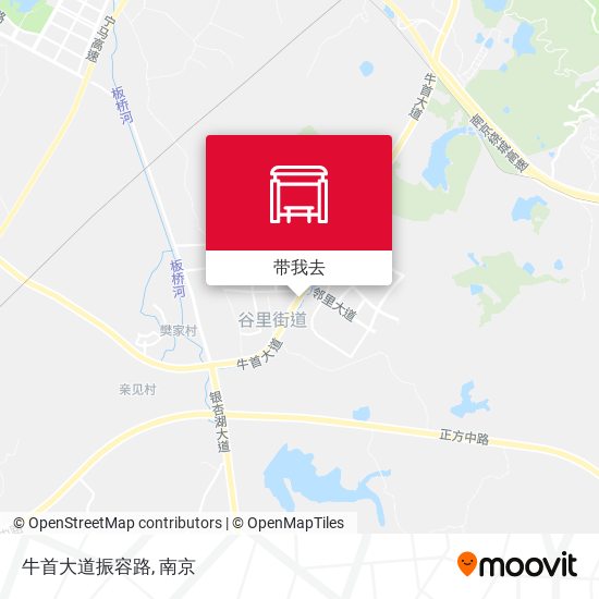 牛首大道振容路地图