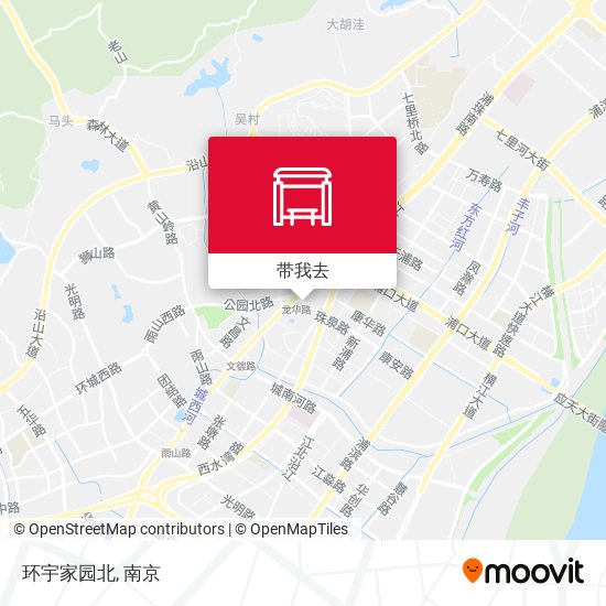 环宇家园北地图