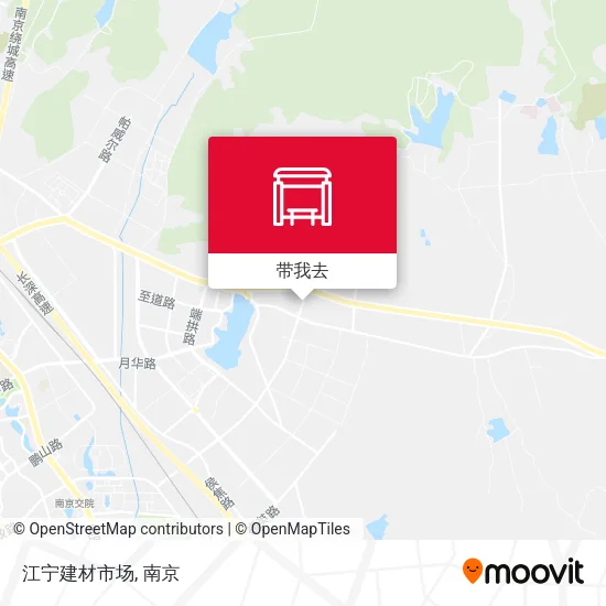 江宁建材市场地图